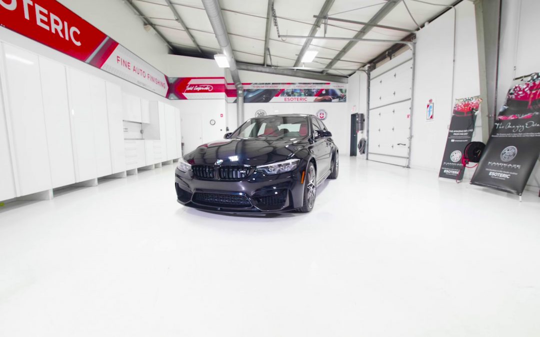 New Car Prep BMW M3 at ESOTERIC