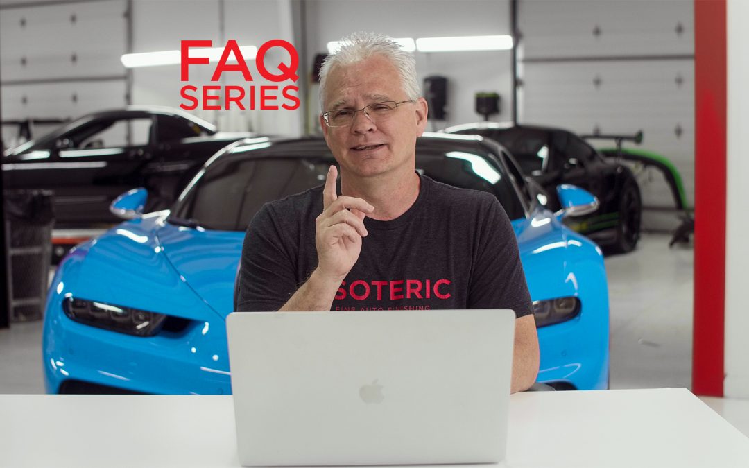 New Detailing FAQ Video Series With Todd Cooperider