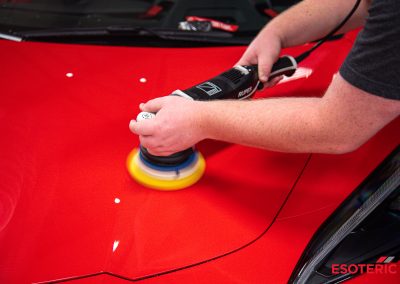 C8 Corvette Paint Protection Film Paint Correction