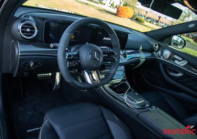 Mercedes-Benz E63S AMG PPF Wrap and Custom Wheels