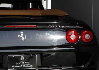 Ferrari 355 Nero Paint Correction