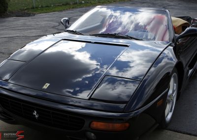 Ferrari 355 Nero Paint Correction