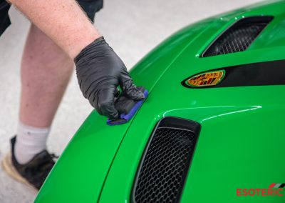 Porsche GT3 PPF and Exhaust Installation 17