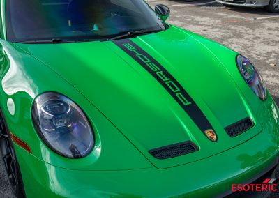 Porsche GT3 PPF and Exhaust Installation 25