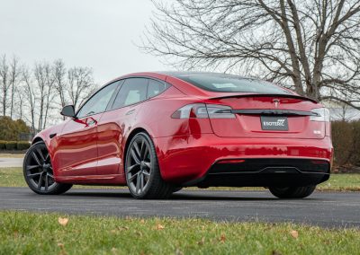 Tesla Model S Plaid PPF Wrap