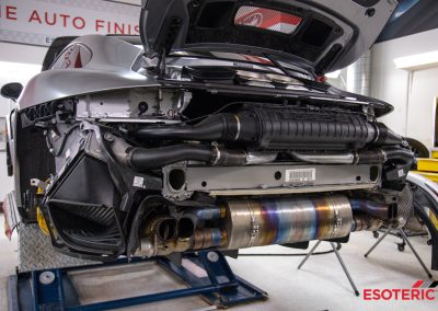 Porsche GT2RS Exhaust Installation 04