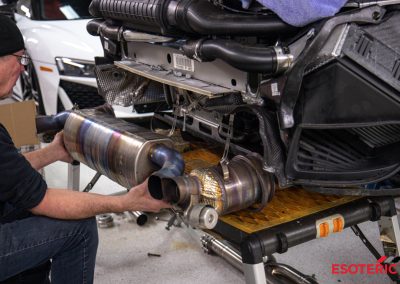 Porsche GT2RS Exhaust Installation 06