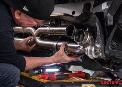 Porsche GT2RS Exhaust Installation 09