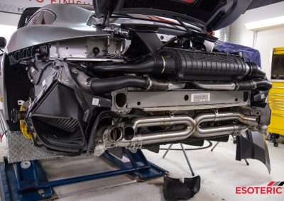 Porsche GT2RS Exhaust Installation 13