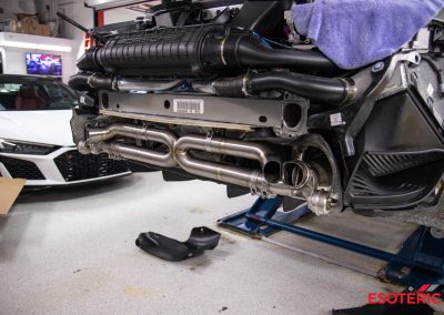 Porsche GT2RS Exhaust Installation 14