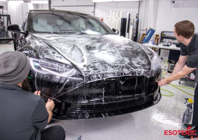 Tesla Model S Plaid Satin PPF Wrap 02