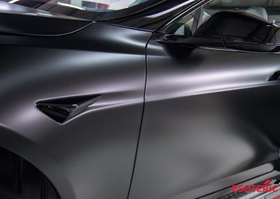 Tesla Model S Plaid Satin PPF Wrap 14