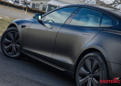 Tesla Model S Plaid Satin PPF Wrap 25