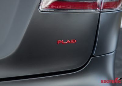Tesla Model S Plaid Satin PPF Wrap 28