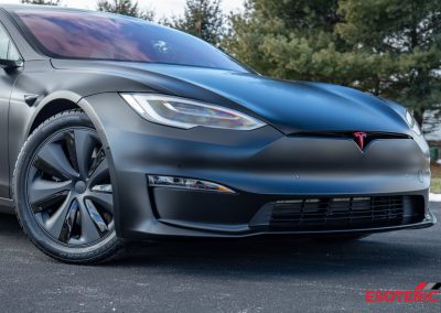 Tesla Model S Plaid Satin PPF Wrap 33