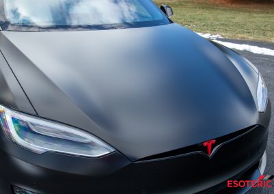 Tesla Model S Plaid Satin PPF Wrap 35