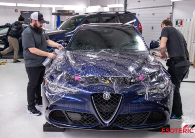 Alfa Romeo Giulia PPF Wrap 07