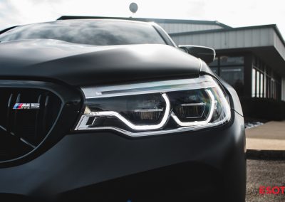 BMW M5 satin black 2018 12