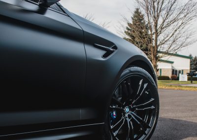 BMW M5 satin black 2018 16