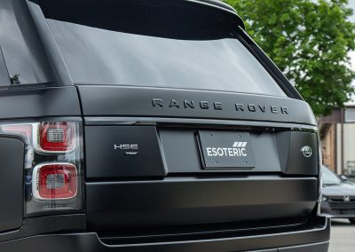 Range Rover HSE Satin PPF Wrap 16