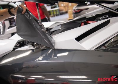 Lamborghini Aventador Chrome Wrap 11