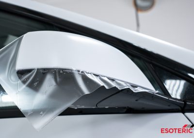 Tesla Model X Satin PPF Wrap 11