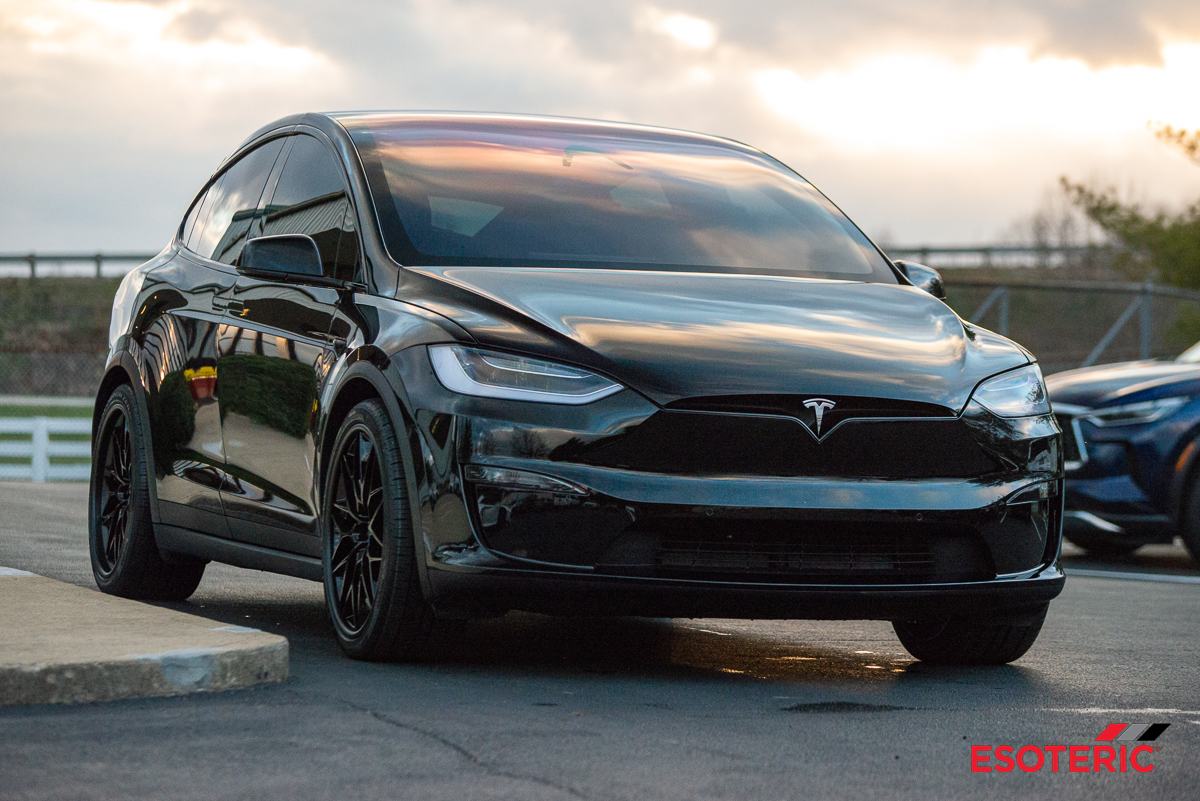 Tesla Model X PPF Wrap 14