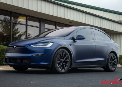 Tesla Model X Satin Blue