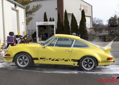 Porsche 911 RSR Yellow Full wrap 04