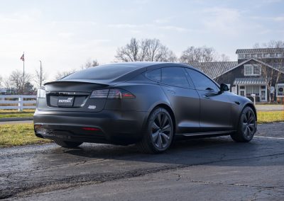 Tesla Model S Satin PPF Wrap 23