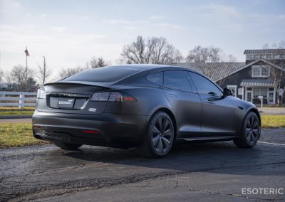 Tesla Model S Satin PPF Wrap 24