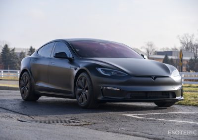 Tesla Model S Satin PPF Wrap 28