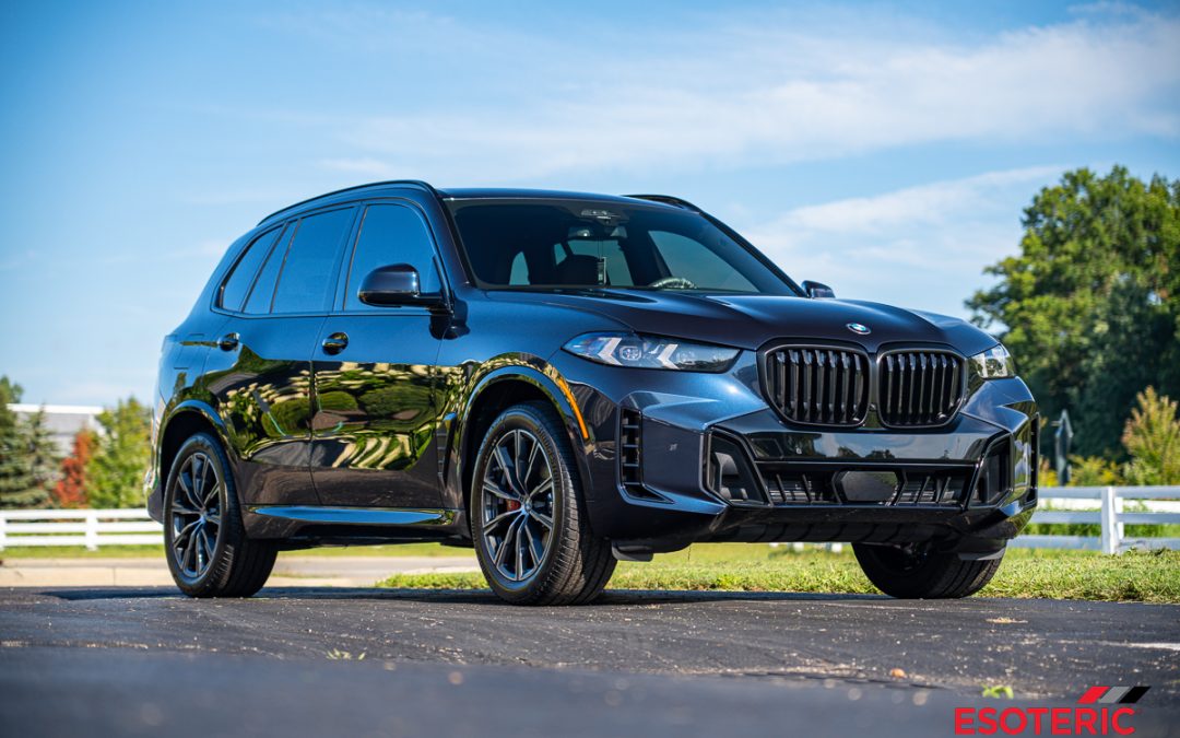 bmw x5 paint protection film and ceramic coating