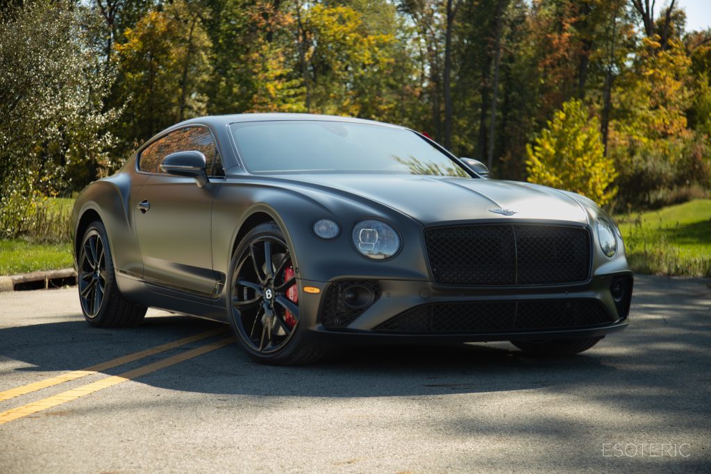 Bentley Continental In Satin Black