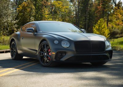 Bentley Continental In Satin Black