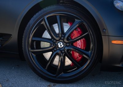 Bentley Continental In Satin Black