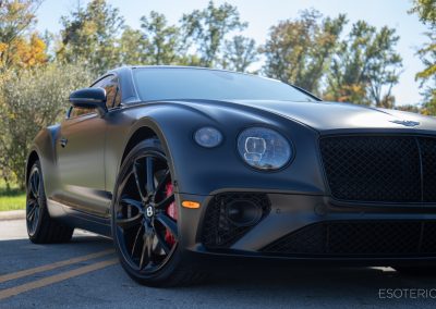 Bentley Continental In Satin Black