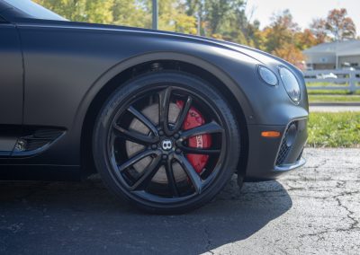 Bentley Continental In Satin Black