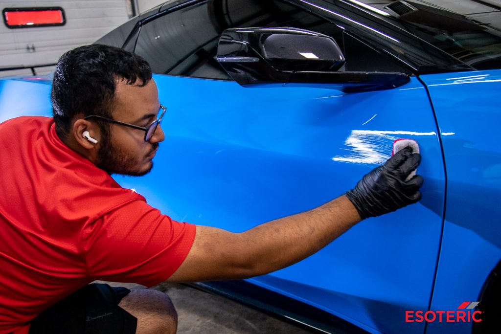 C8 Corvette ceramic coating by Esoteric