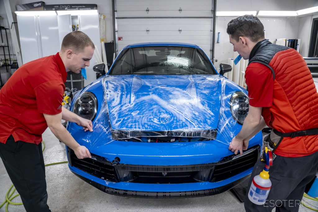 wrap your porsche in ppf from Xpel