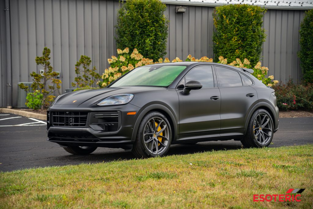 Full XPEL Stealth wrap Porsche Cayenne Turbo