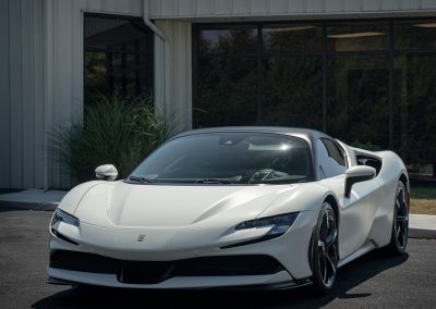 Ferrari SF90 – Stealth White