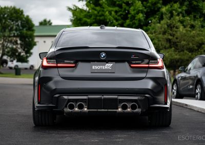 BMW M3 Competition Satin Black