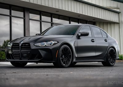 BMW M3 Competition Satin Black