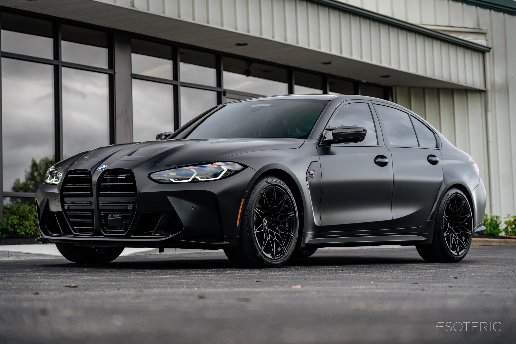 BMW M3 Competition Satin Black