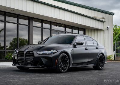 BMW M3 Competition Satin Black