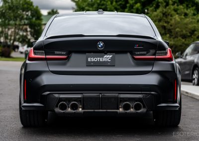 BMW M3 Competition Satin Black